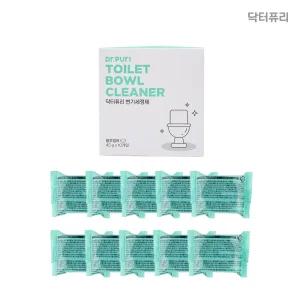 닥터퓨리 프리미엄 국산 변기세정제 40g x 10개입 변기클리너