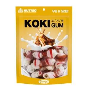 꼬기껌 우유 오리맛 딩고15p/딩고껌,고기껌,사사미껌,강아지껌