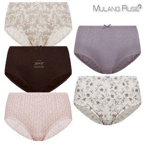 여성 레이온 면혼방 맥시 부인용 엄마 할머니 삼각 팬티 빅사이즈 90-110 5매 562