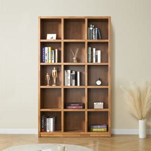 집무드 베이스 서재 아이방 오픈형 3x5단 높은 책장 1200