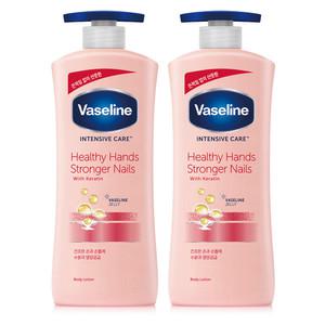 유니레버 바세린 대용량 핸드크림 로션 600mlx2개