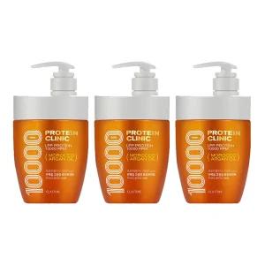 엘라스틴 프로틴클리닉 고영양 단백질 트리트먼트 700ml, 3개