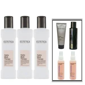 에스테티카 하이드라 멀티 테라피 170mlX3+여행용 100mlX4(샴푸1+헤어팩1+투페이스 2)
