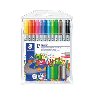 스테들러 노리스 듀얼팁 320 사인펜 12색