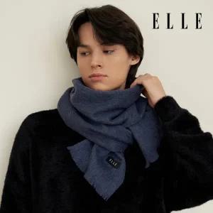 [롯데백화점]엘르 잇베이직 울캐시 롱 머플러 SE24MD303