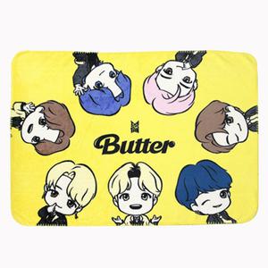 방탄소년단 BTS 타이니탄 버터 극세사 담요/100 X 70cm