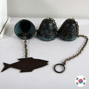 청동 벼타작 모빌 풍경종 3종 HWB-519