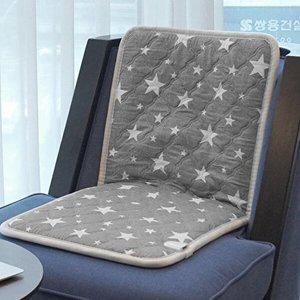 [한일자연아침]리치한일의료기 항균 전기방석 온열방석 스타팅그레이 2인용 (90x45cm)