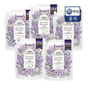 르샤트라 고농축 섬유유연제 라벤더부케 1.6L x 5개