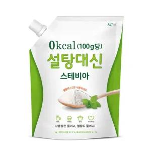 설탕대신 스테비아 에리스리톨 1kg x 2 대용량