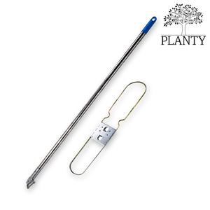 플렌티 리스킹 스텐 자루+판 60cm 세트 물 밀대 마포 막대 마대 바닥 대 걸레 강당 사무실 업소용 청소