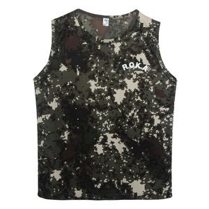 ROKA 쿨론 기능성 군인 라운드 긴팔 민소매 반팔 티셔츠