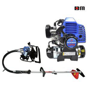 [셀링코리아]S 북성공업 가스예초기 배부식 분리형 TLG231BS(국산) 강력한 절삭력 정원 농업 조경용