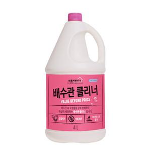 무궁화 바른세제연구소 배수관클리너 4L / 배수구클리너