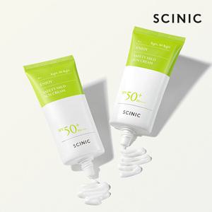 싸이닉 무기자차 1위 엔조이 세이프티 마일드 선크림 50g 2개