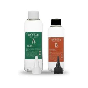 데일리 크리스탈 레진 DW-200 750g 국내산 투명에폭시 레진아트 공예