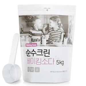 [순수크린]순수크린 베이킹소다 파우치5kg+스푼1개 천연세제