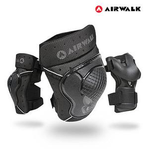 [에어워크] 키네틱 무릎+팔꿈치+손목 성인 200 프리미엄 보호대