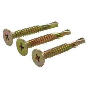 1696521 직결피스-날개형 #10x38mm 양날 와샤 나사 결속 공구