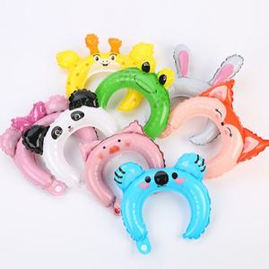 파티풍선 생일 기념일 파티 동물 애니멀 풍선 머리띠