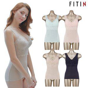 [피트인 ][피트인] 2종세트 인견 메쉬 소프트 브라탑나시 란쥬