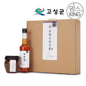 갤러리아 [공룡나라] 우양수산 어간장 500ml+어된장 500g 선물세트