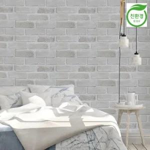 아트박스 금강  친환경)하오 접착식 실크벽지 50cmX30M라이즈_파벽돌