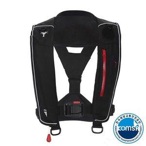 [NS홈쇼핑]하이투젠 어선,낚시용 팽창식 구명조끼 HT-2020B블랙[31476232]