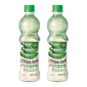 웅진 자연은 알로에 주스 500ml x 10개 20개 40개 수량선택