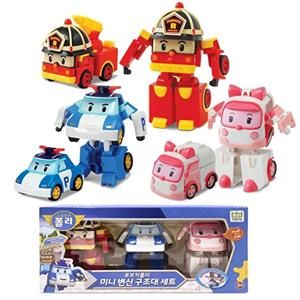 [로보카폴리]로보카폴리 미니변신 구조대세트