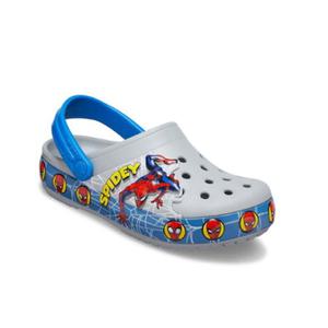 크록스 키즈 펀랩 스파이더맨 라이트 클로그 아동 샌들 플립 슬리퍼 206374-007