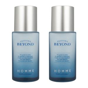 비욘드 옴므 밸런스 에멀젼 130ml x2개 남성 로션 2종 단상자x