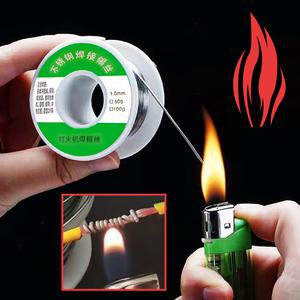 납땜용실납 인두기 용품용접석사 유연납 100g 1mm 용접 땜납 와이어 스테인레스강 직수입가 무연 라이터