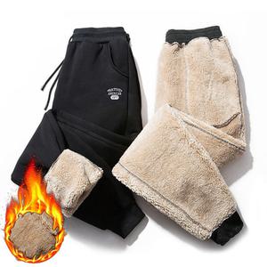 남자 융털 기모 조거 팬츠 트레이닝 바지 츄리닝 벨벳 운동복