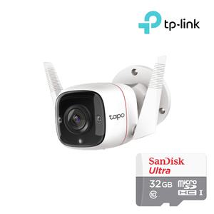 티피링크 Tapo C310+32GB SD카드 실외용 적외선 방수 CCTV 홈캠 세트