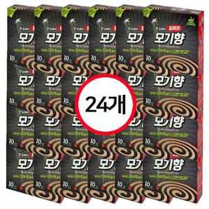 산도깨비 모기향 강력한 야외용 코일형 킬파프(굿나잇) 10입 x 24개