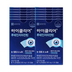 종근당건강 아이클리어 루테인지아잔틴30캡슐 12박스
