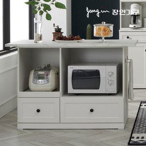 장인가구 셀리 화이트 1200 아일랜드식탁 홈바(렌지대형)[착불]