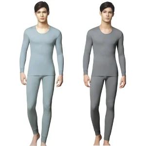 BYC 남자 양면 겨울내의 순면 시보리 9부 단색 상하세트 빅사이즈까지