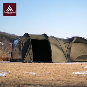 아날로그매뉴얼 확장 베스티블 / 우레탄창 포함 웨이브돔 하이브돔 도킹