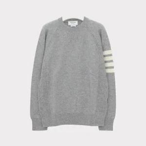 톰브라운 사선완장 클래식 캐시미어 남성 니트 MKA049A 00011 058