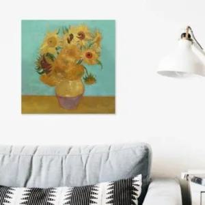 아트박스 아도라하우스 캔버스액자 명화 고흐 해바라기1 D타입 35x55cm