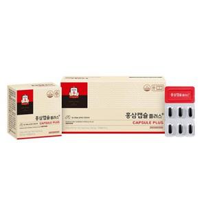정관장 홍삼캡슐플러스 1일2캡슐 60일분 홍삼정캡슐 리뉴얼_휴대간편_가성비 좋은 선물