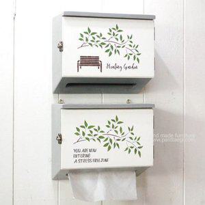 [텐바이텐]핸드타올 우드케이스-Gray