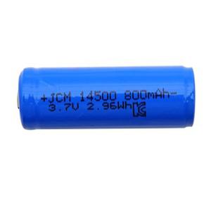 3.7V 소형 14500 리튬이온 미니충전지 교환 교체 보조배터리 건전지 800mAH 충전기 밧데리