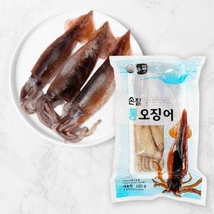 자연산 손질통오징어 특대320g x 5팩 10마리