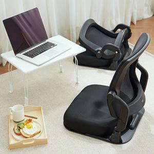 접이식 등받이 좌식의자 오래 앉아도 허리 엉덩이가 편안한 바른자세 힘모아체어 좌식쇼파