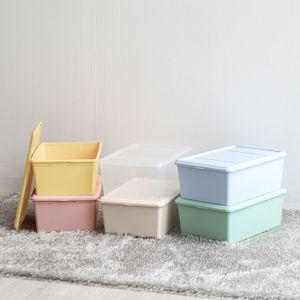 아이리스 리빙박스 수납정리함 플라스틱수납함 공간박스