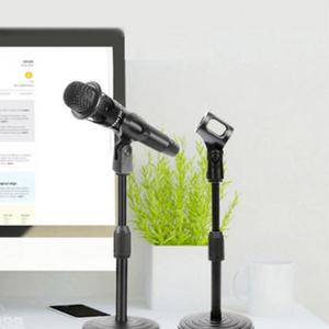 강의용 탁상 테이블 마이크거치대 높이조절 스탠드