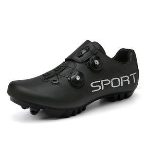 남성용 사이클링 신발 shimano 용 MTB 클릿슈즈 자동 잠금 도로 바이크부츠 스피드 스니커즈 여성 마운틴